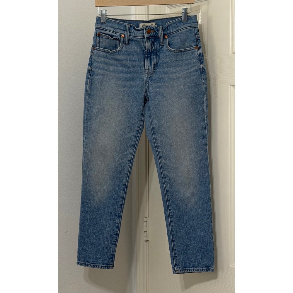 Madewell The Perfect Vintage Jean Women's sz 26P High Rise Tapered Leg